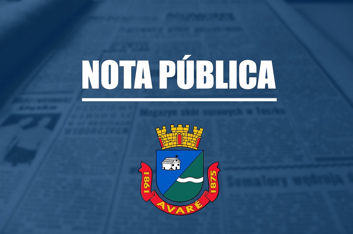 Prefeitura de Avaré suspende aulas e eventos municipais