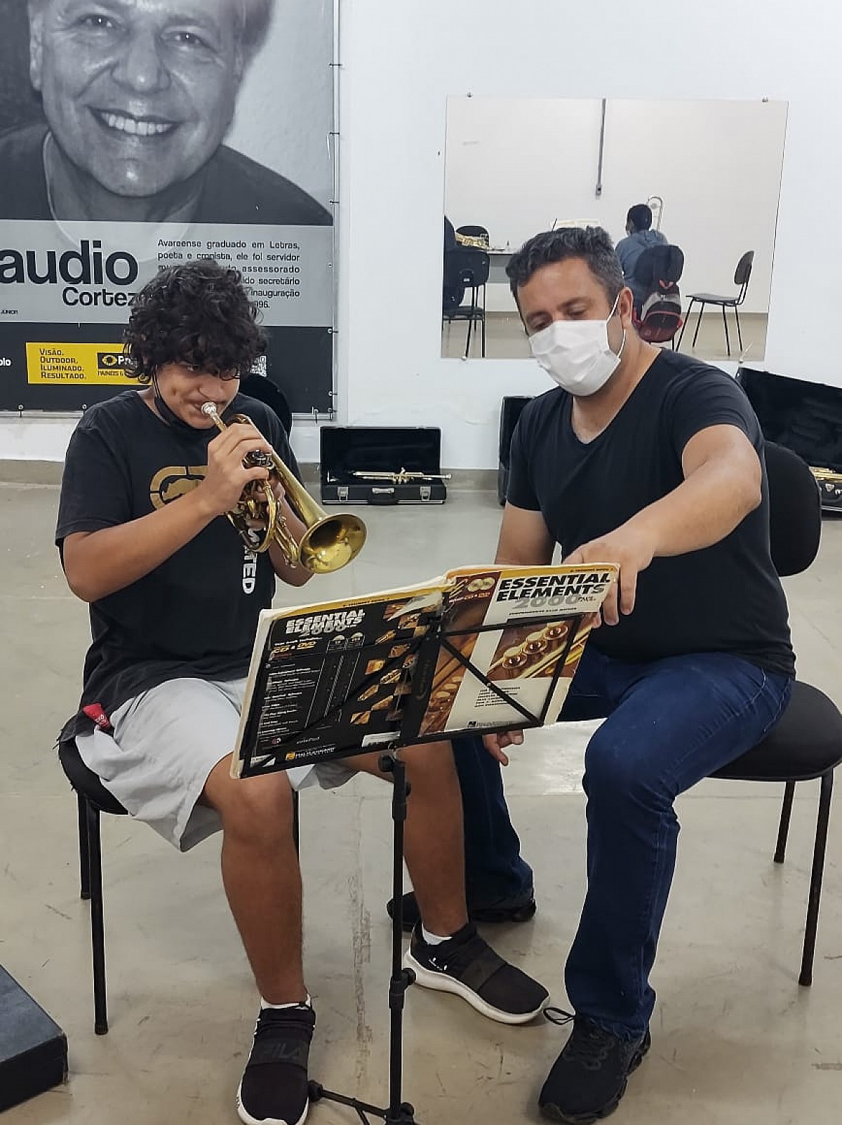 Aulas do Projeto Guri são reiniciadas no Centro Cultural