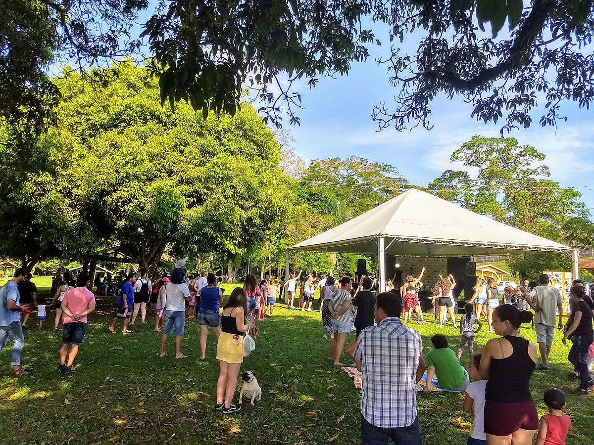 Bom público prestigiou o início do projeto “Cultura no Horto”