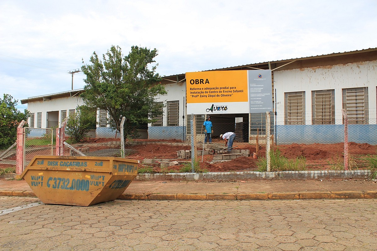 Obras para instalação de nova creche são iniciadas