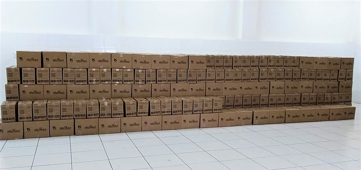 Sabesp e órgão assistencial estadual doam 1600 cestas básicas para o Fundo Social