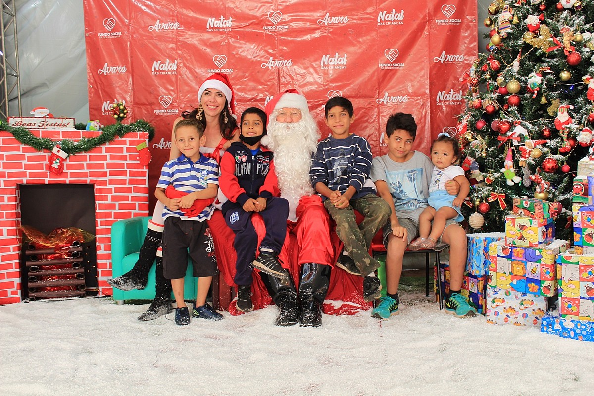 Natal das Crianças do Fundo Social acontece neste domingo, 17