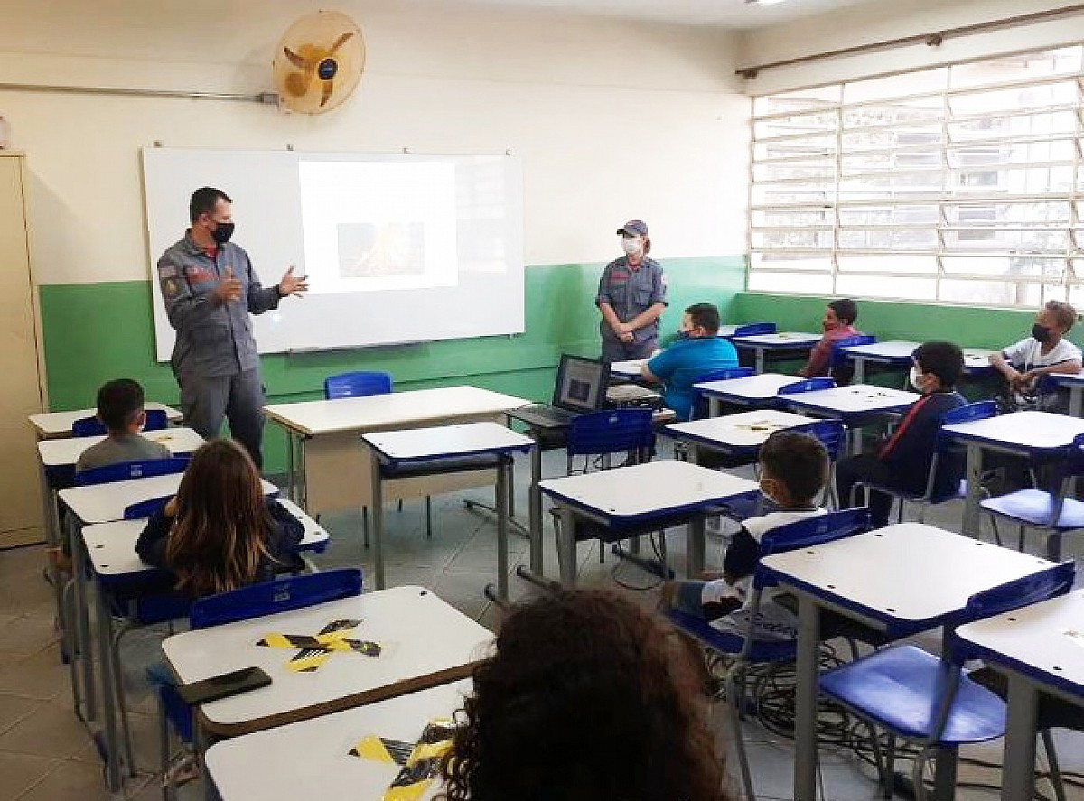 Prevenção a queimadas é tema de projeto desenvolvido em escolas municipais