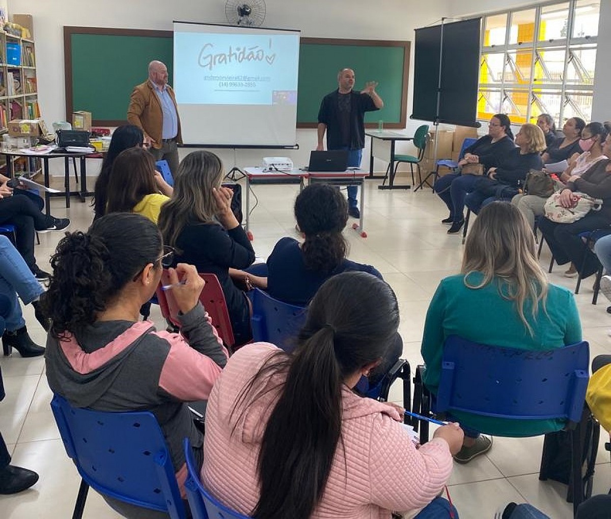 Professores recebem capacitação sobre alfabetização infantil