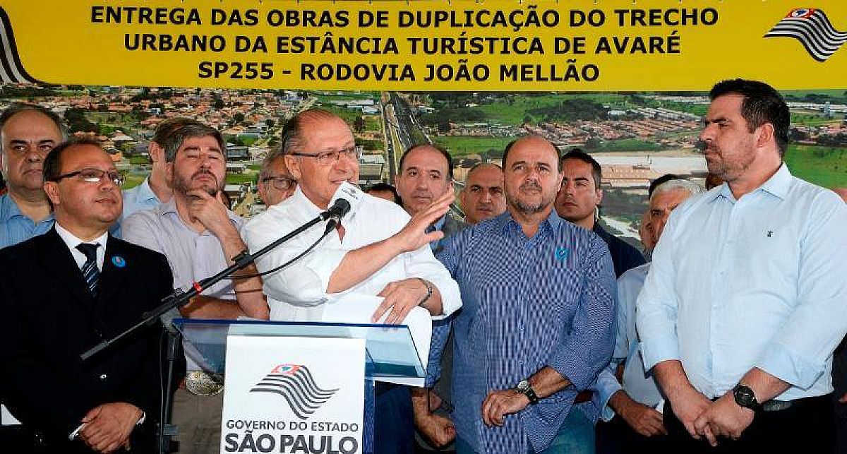 Em Avaré, Alckmin entrega duas importantes obras para cidade