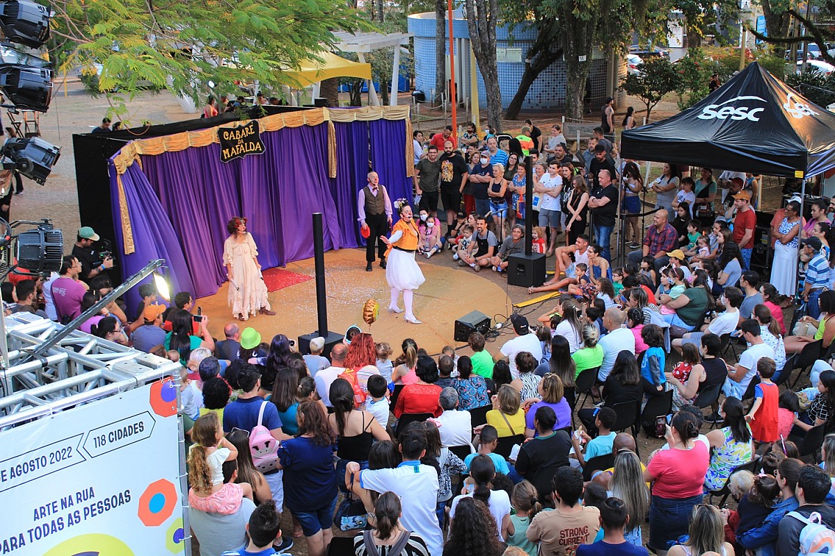 Circuito SESC de Artes acontece neste domingo, 19, no Largo São João