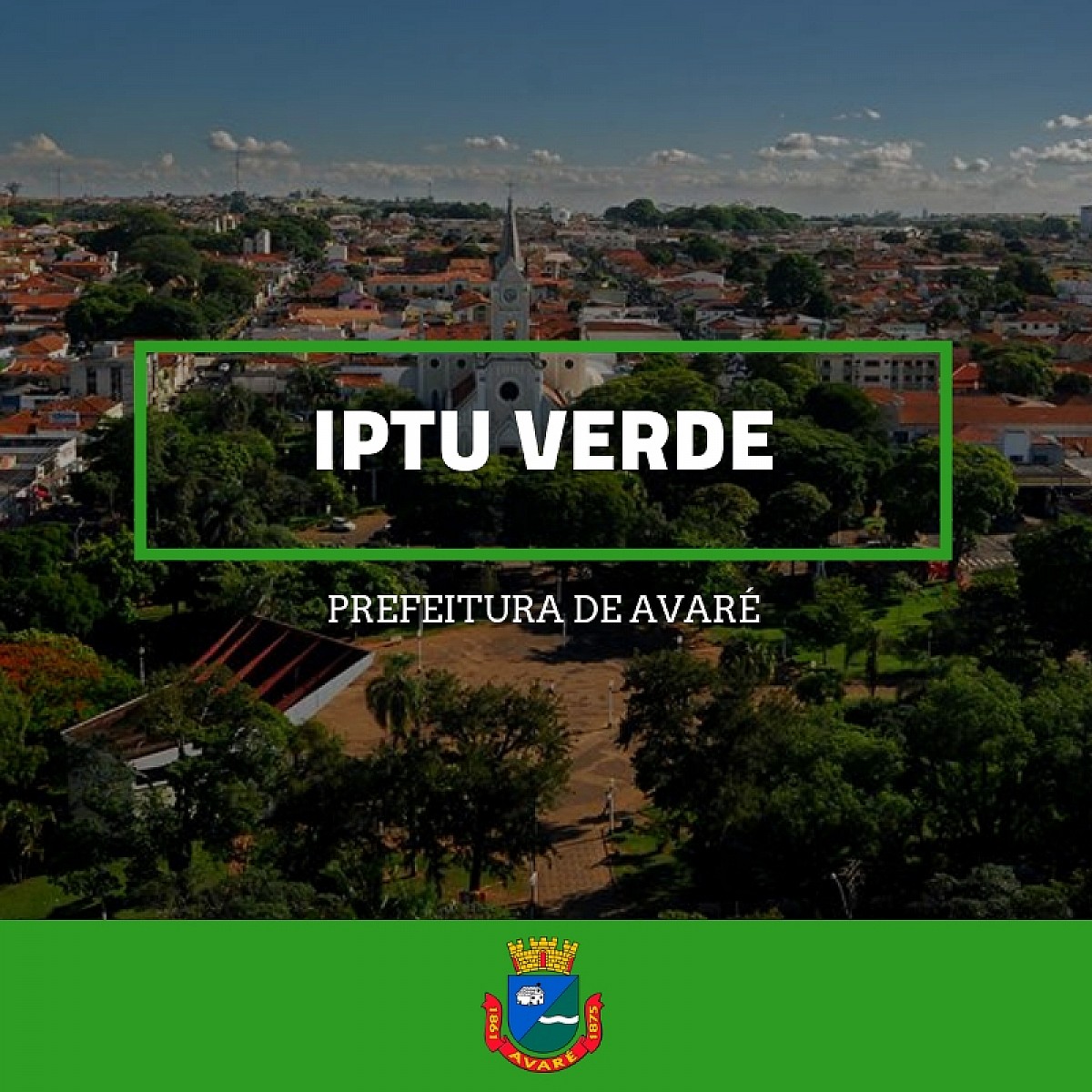 Secretaria do Meio Ambiente informa sobre o IPTU Verde