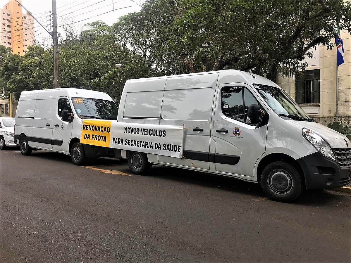 Renovação da frota: Saúde recebe novas vans