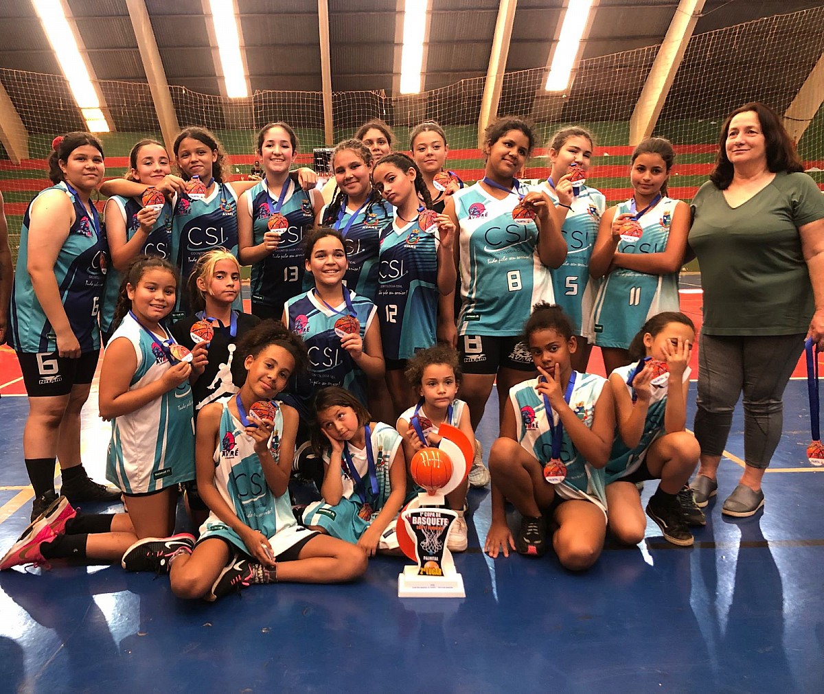 Avaré é destaque em competição de basquete feminino