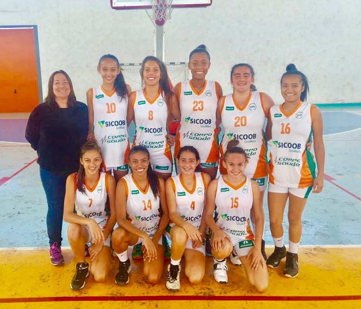 Basquete feminino vai à final dos Jogos da Juventude