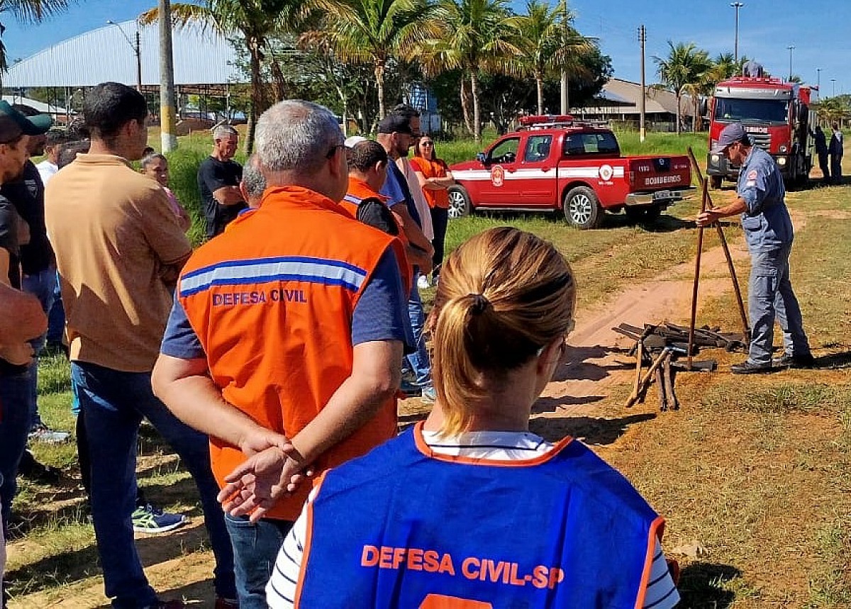 Avaré é palco de treinamento regional da Operação São Paulo Sem Fogo