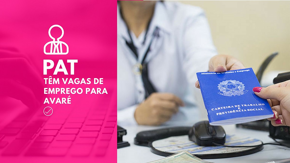 PAT: vagas de emprego