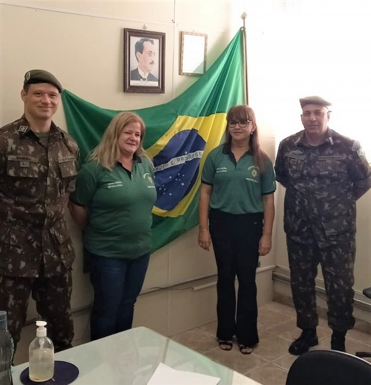 Junta de Avaré recepciona delegado do Serviço Militar