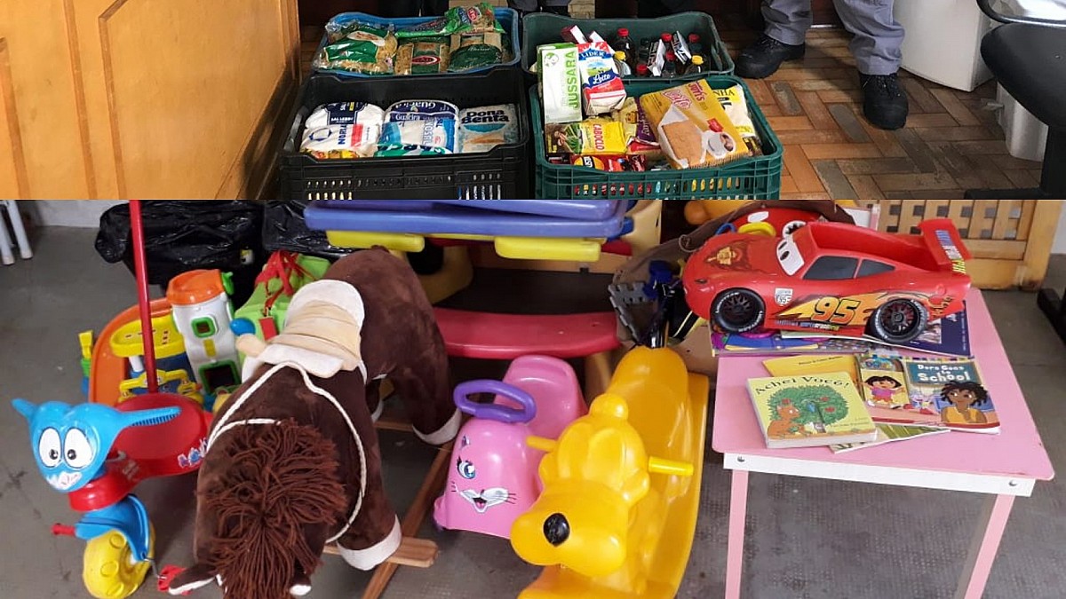 Fundo Social recebe doações de brinquedos e alimentos
