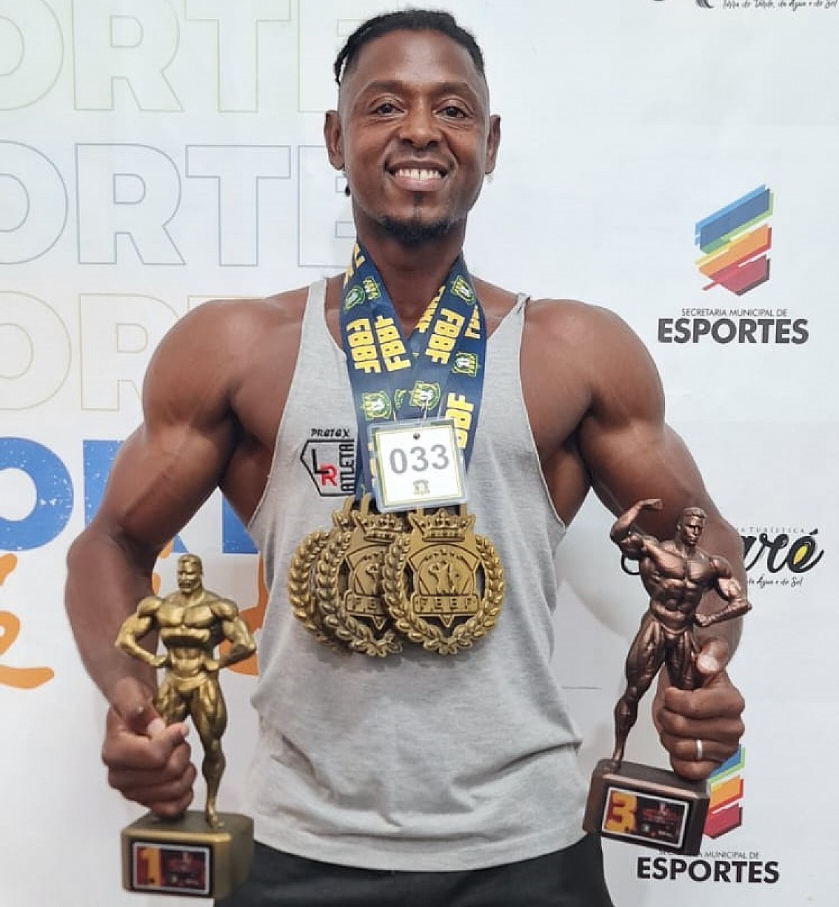 Atleta de Avaré é campeão em competição de fisiculturismo