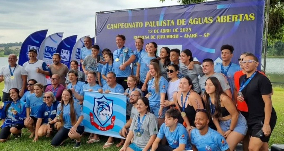 Avaré brilha nas águas: equipe AAV Jurumirim conquista pódios no Campeonato Paulista de Maratonas Aquáticas