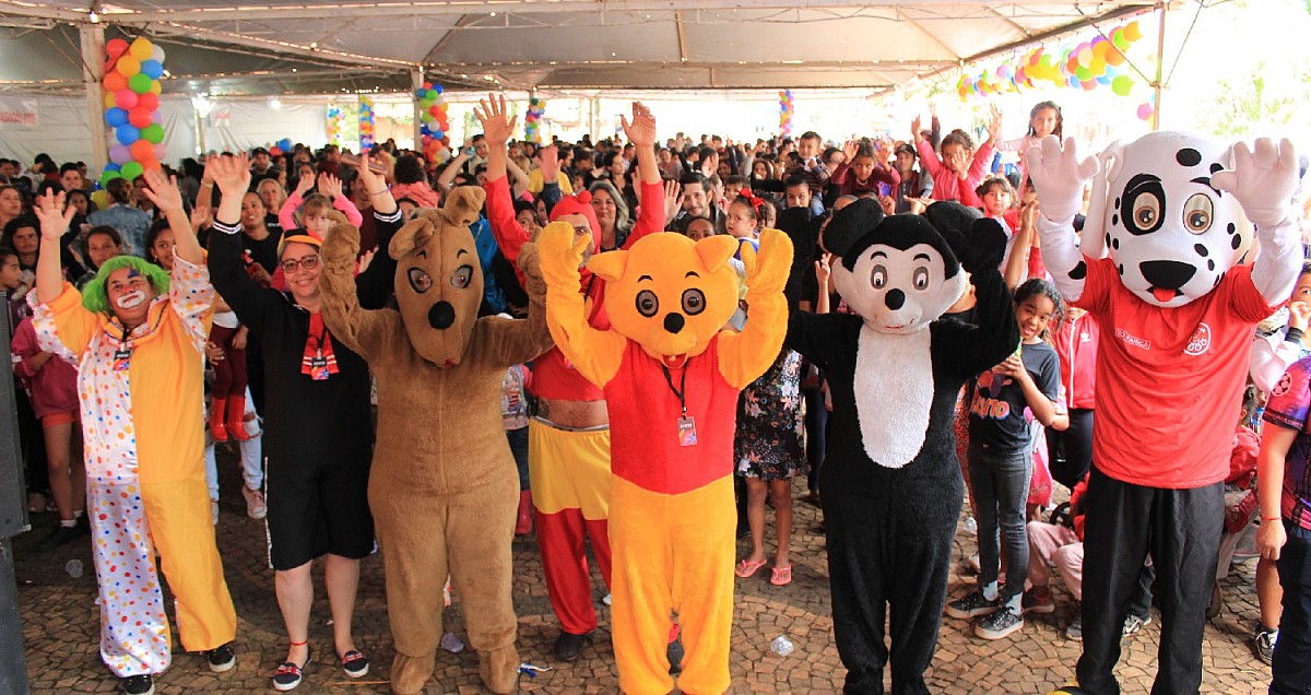 Festa das Crianças reúne 3 mil pessoas na Concha Acústica