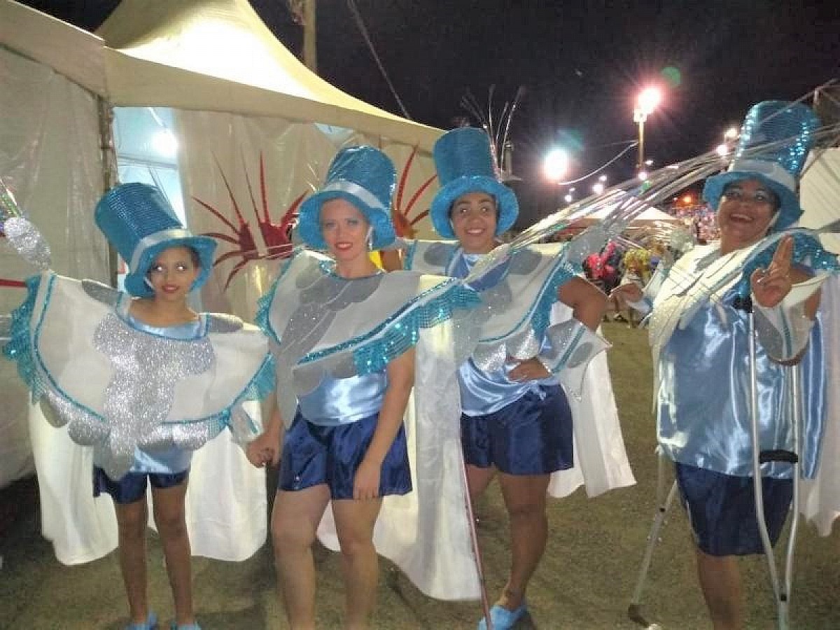 Avareenses participam de desfile de Carnaval inclusivo em Bauru