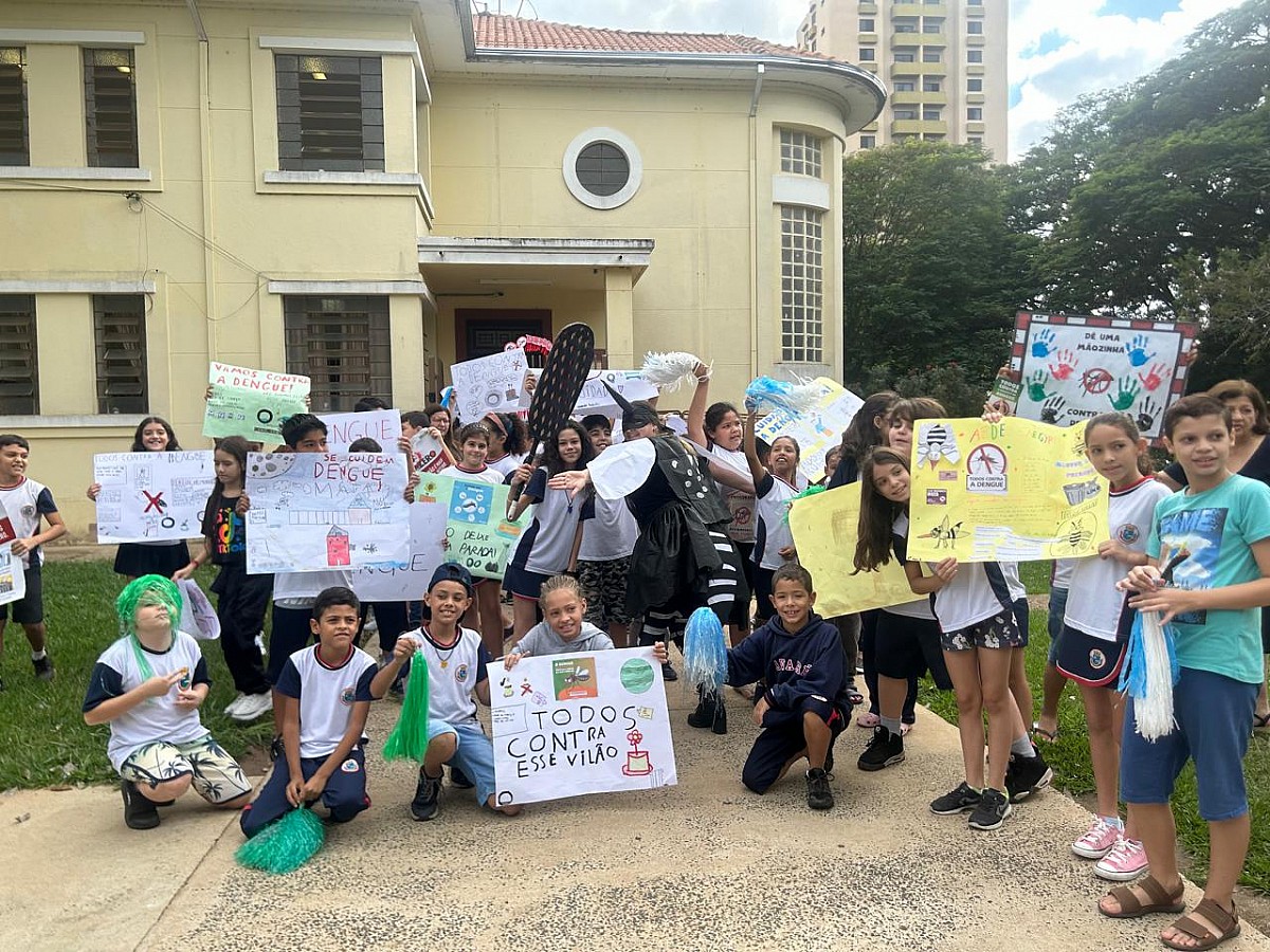 Dia D contra a dengue mobiliza escolas municipais de Avaré