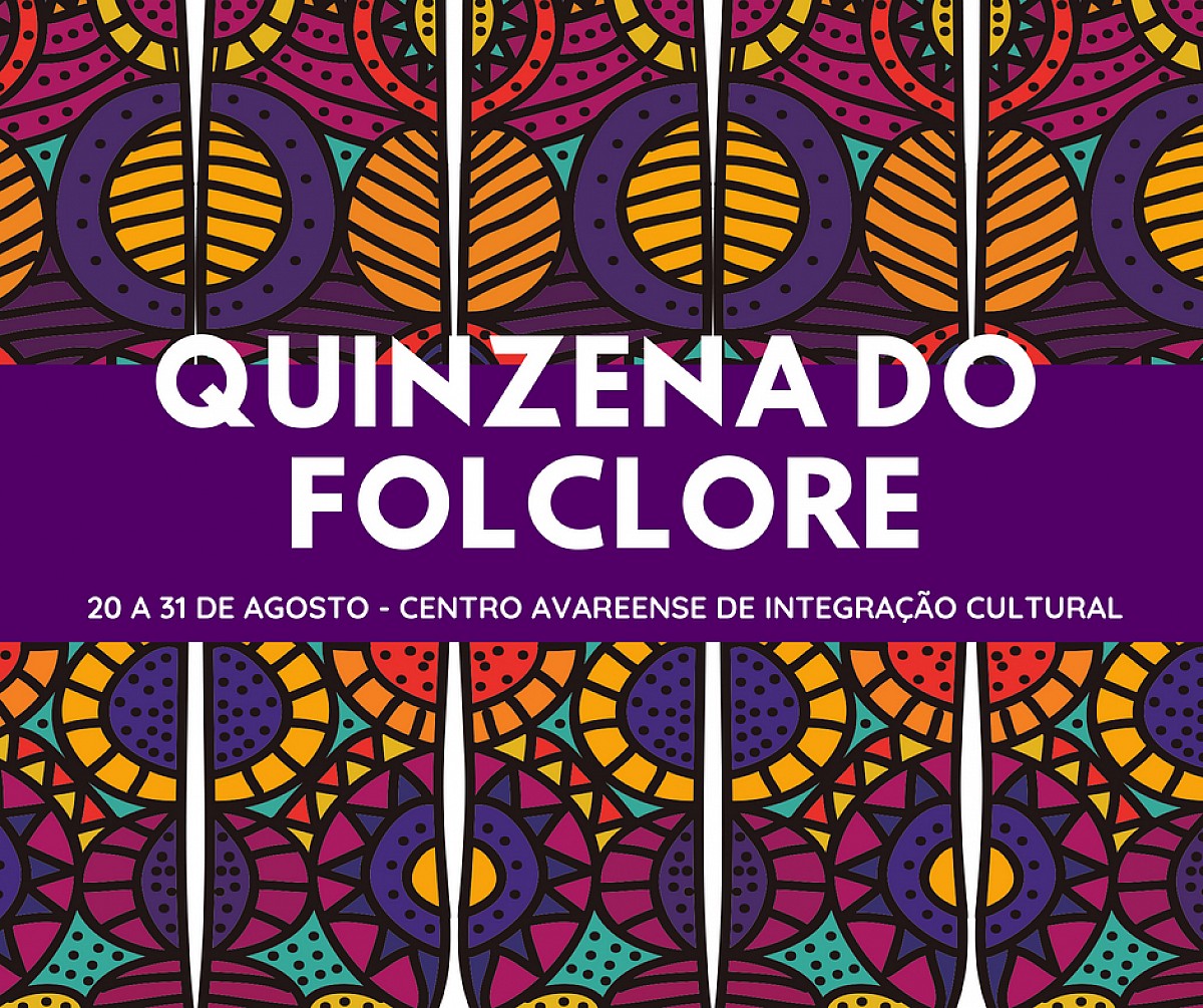 Biblioteca divulga as atrações da Quinzena do Folclore