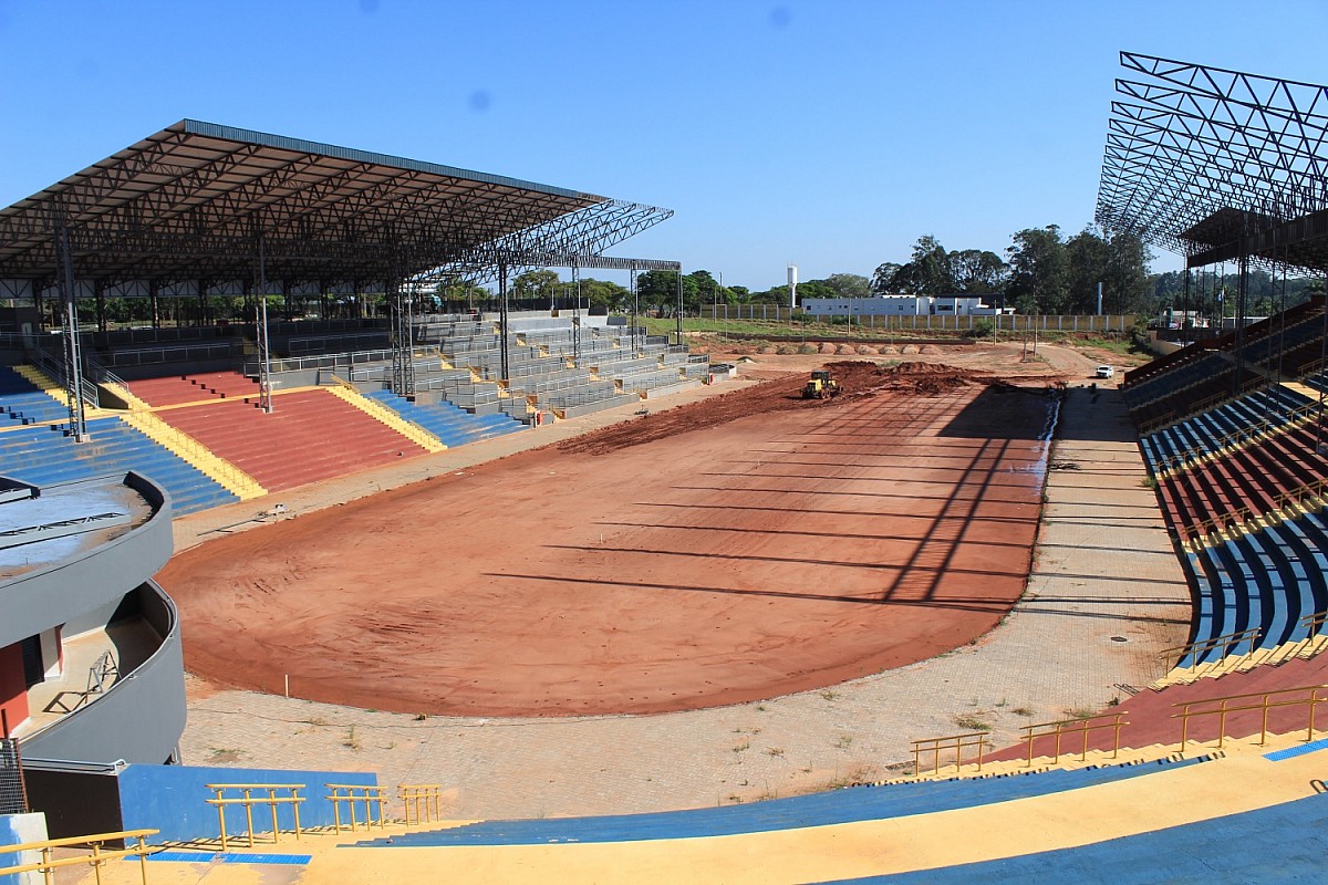 Obras para a cobertura da Arena de Eventos entram na reta final