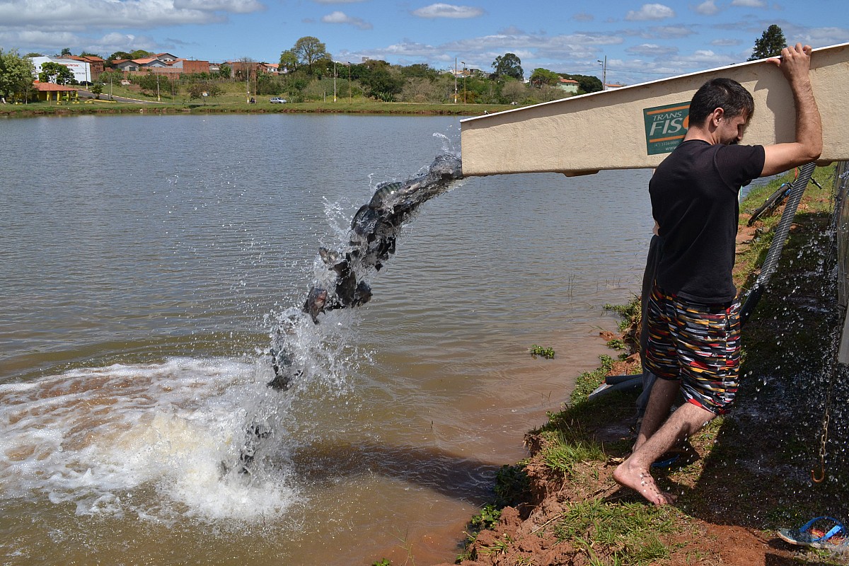 Pescaria no lago da Brabância acontece neste final de semana