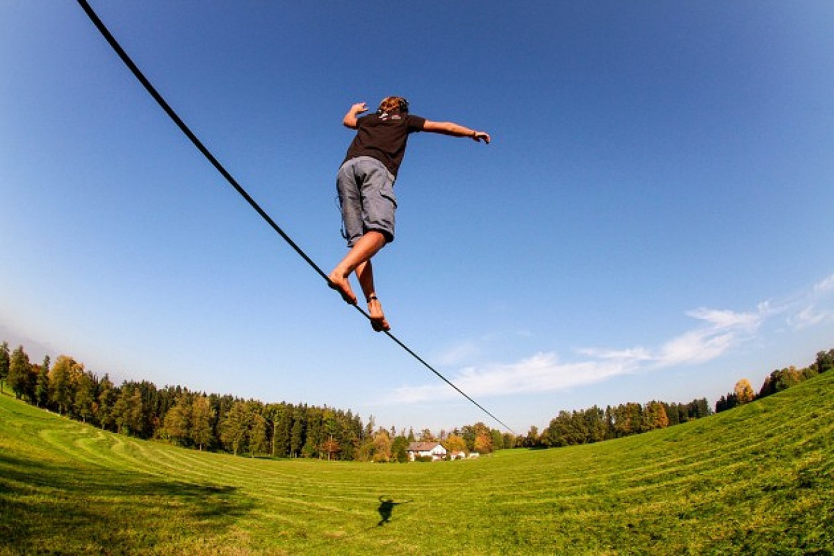 Em abril, Cultura oferecerá oficina de slackline