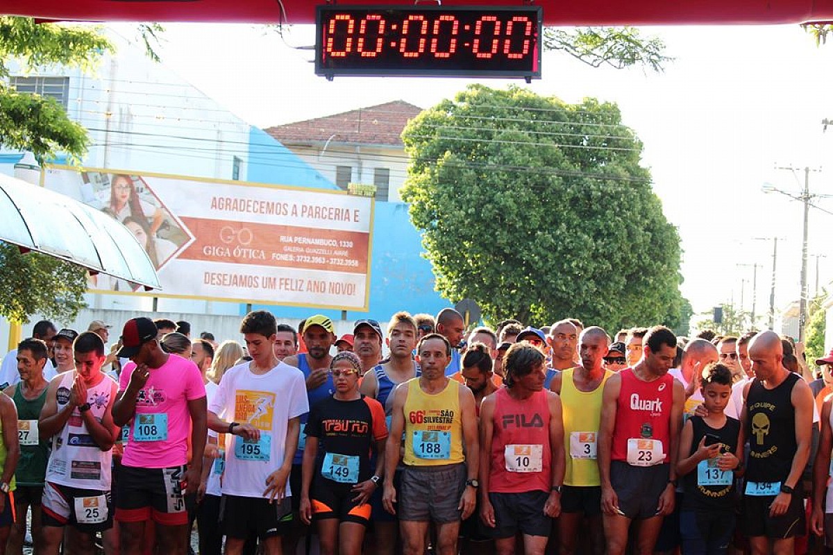 Avaré encerra 2019 com tradicional corrida de São Silvestre