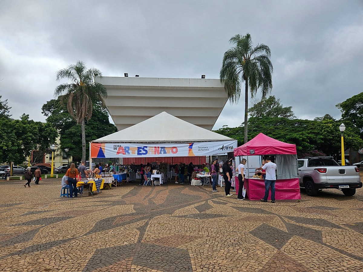 Concha Acústica e Camping recebem Feira do Artesanato no feriado prolongado