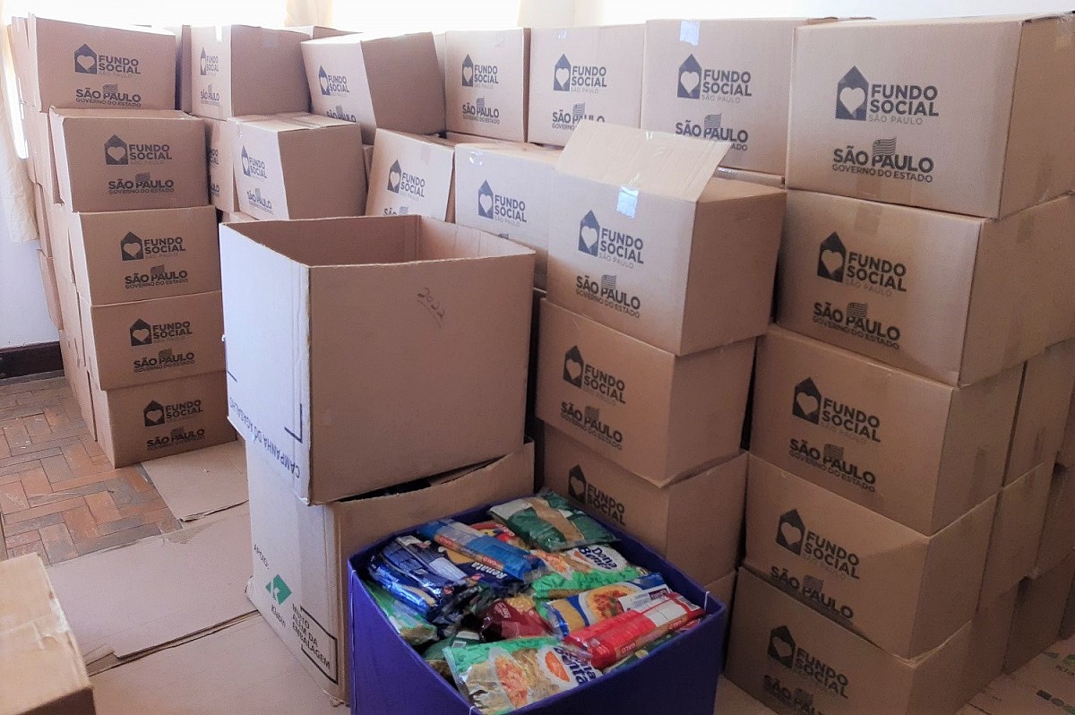 Avaré recebe cestas básicas e cobertores do Fundo Social de São Paulo