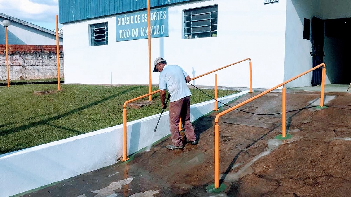 Secretaria conclui revitalização do Ginásio “Tico do Manolo”