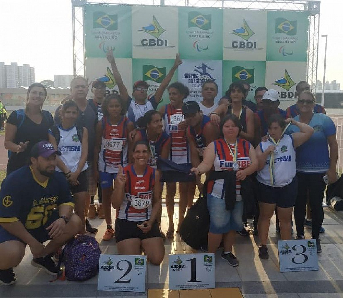 Equipe com avareenses sai vitoriosa em competição de atletismo adaptado