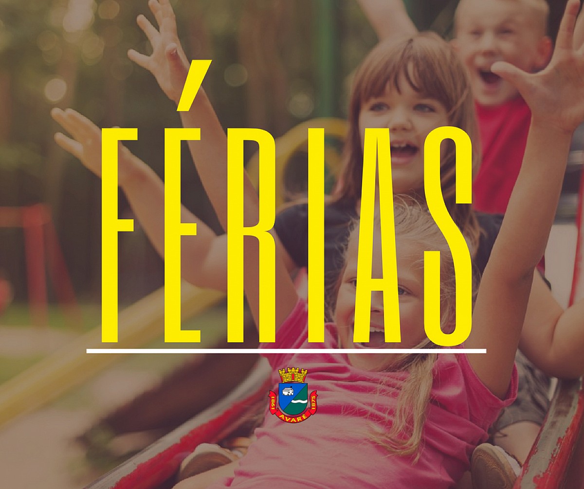 Comunicado sobre o período de férias escolares