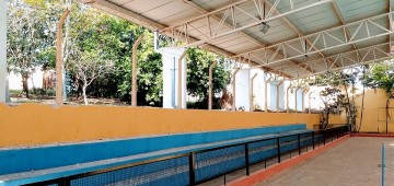 Muro vai substituir alambrado da Piscina Municipal