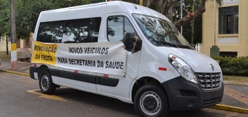 Novo veículo da Saúde será utilizado no transporte de pacientes do SUS