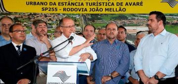 Em Avaré, Alckmin entrega duas importantes obras para cidade