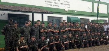 Chefe de Circunscrição Militar visita Tiro de Guerra nesta quarta