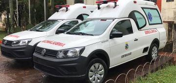 Saúde recebe mais duas novas ambulâncias