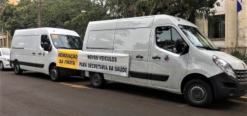 Renovação da frota: Saúde recebe novas vans