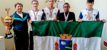 Equipe de natação é campeã nos Jogos Abertos da Juventude