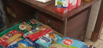 Fundo Social recebe doação de mais de 300 quilos de alimentos