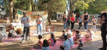 Piquenique Literário leva muita arte ao Largo São João