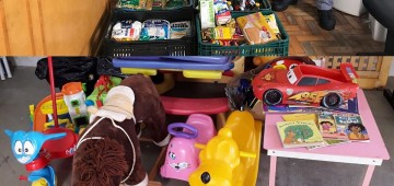 Fundo Social recebe doações de brinquedos e alimentos