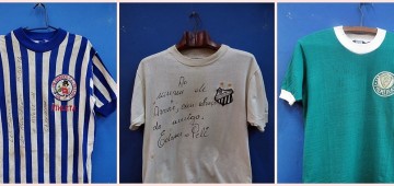 Museu Municipal conserva camisas com autógrafos de grandes craques do futebol