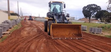 Último trecho de terra da Rua Mato Grosso ganha pavimentação