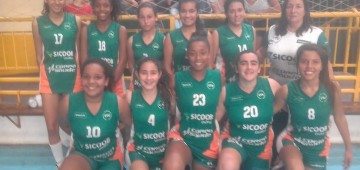 Basquete feminino ganha bronze nos Jogos da Juventude