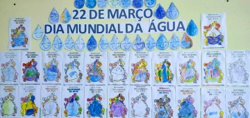 Dia Mundial da Água é celebrado com atividades em escolas municipais