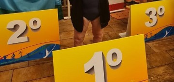Nadadora de Avaré ganha medalha de ouro nos Jogos da Melhor Idade