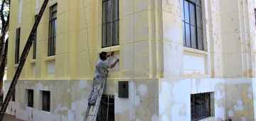 Paço Municipal recebe nova pintura