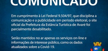 Informações sobre Covid-19 estão disponíveis no site oficial